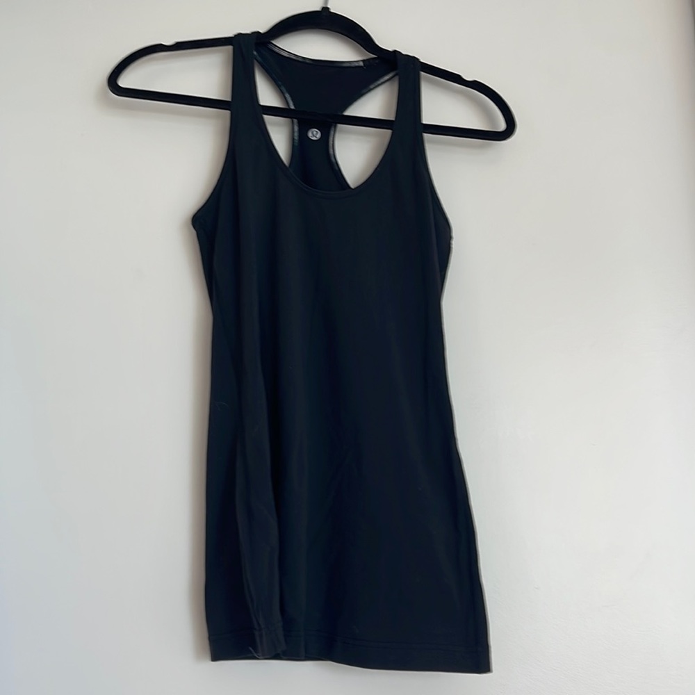 Lulu lemon tank black size 4